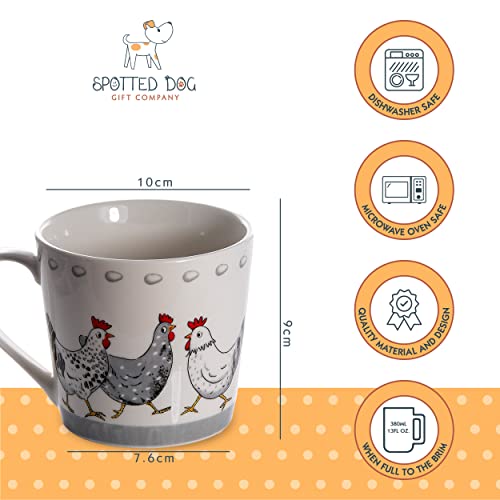 SPOTTED DOG GIFT COMPANY Set van 3 Keramische Voorraadpotten met Schattige Kattenmotief, Luchtdichte Keuken Voorraadbussen voor Koffie Suiker Thee, Cadeaus voor Kattenliefhebbers 1200 ml SPOTTED DOG GIFT COMPANY Set van 3 Keramische Voorraadpotten met Schattige Kattenmotief, Luchtdichte Keuken Voorraadbussen voor Koffie Suiker Thee, Cadeaus voor Kattenliefhebbers 1200 ml